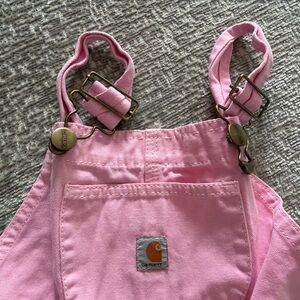 Carhartt Pink Kids Overalls